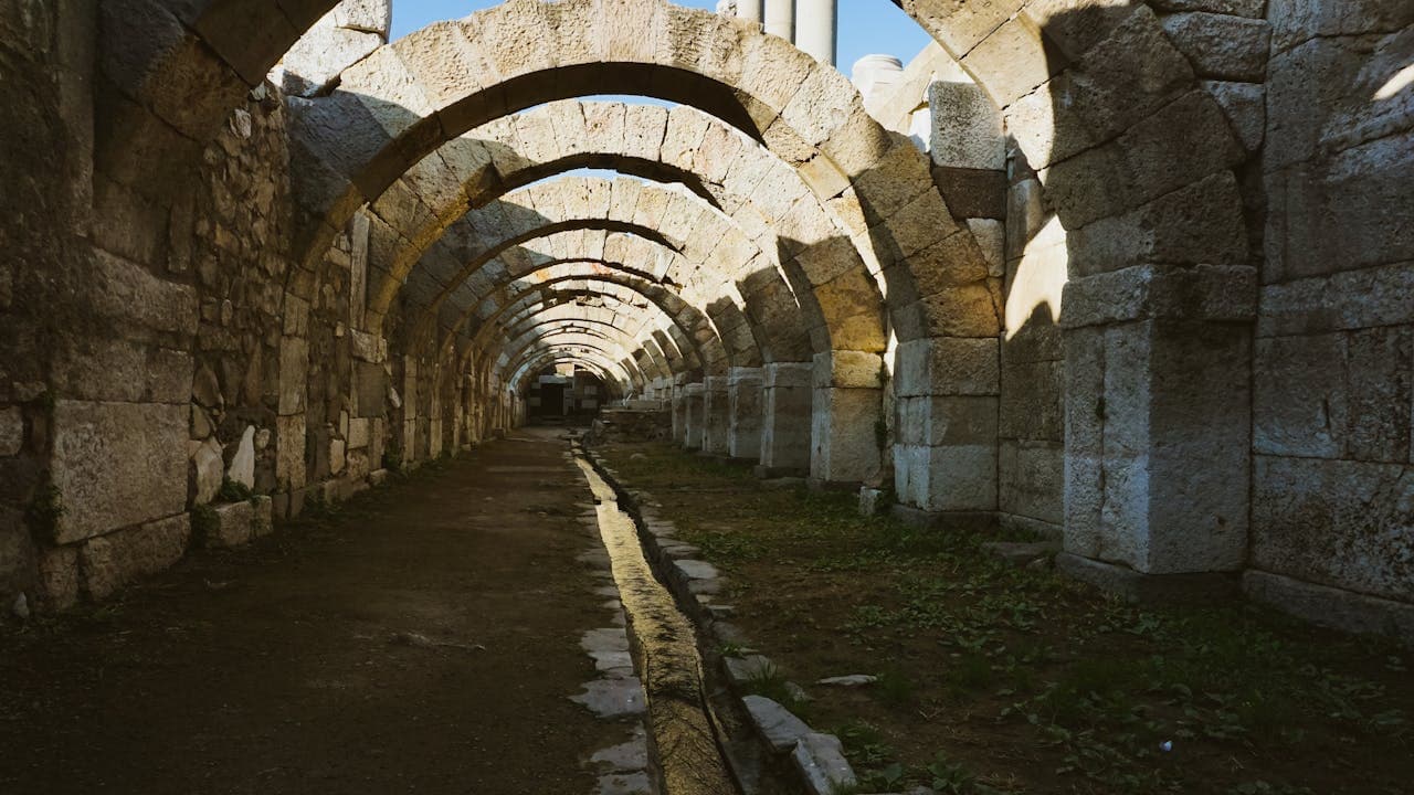Agora of Smyrna Izmire Turkija